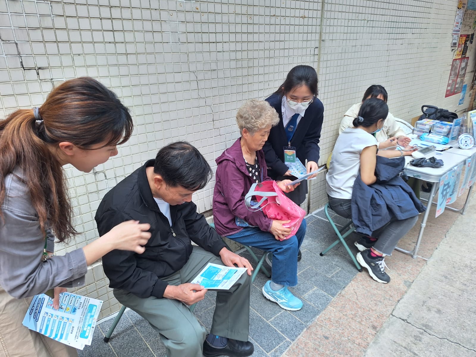 長者參與街站活動